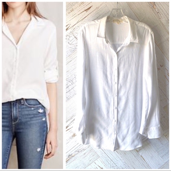 Anthropologie Tops - Cloth & Stone Button-Up L/S Shirt